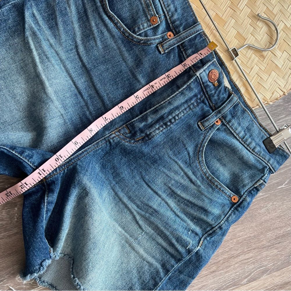 Madewell high rise denim shorts women’s size 26 - Picture 4 of 9